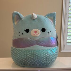 NWT 16” Svetlana the Mermaid Cat Unicorn / Caticorn Squishmallow